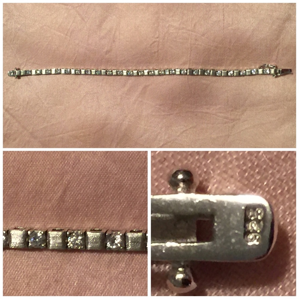Sterling Silver Tennis Bracelet